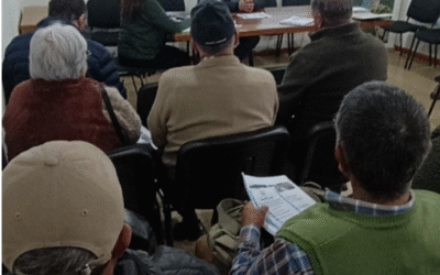 COMUNIDAD DE AGUAS CANAL EL PEÑÓN REALIZÓ SU REUNIÓN GENERAL