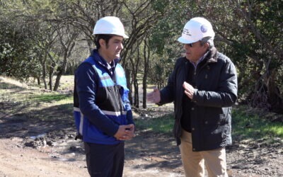 VISITA SEREMI OBRAS PÚBLICAS Y DIRECTOR REGIONAL DGA A SECTOR EL BOLLENAR.