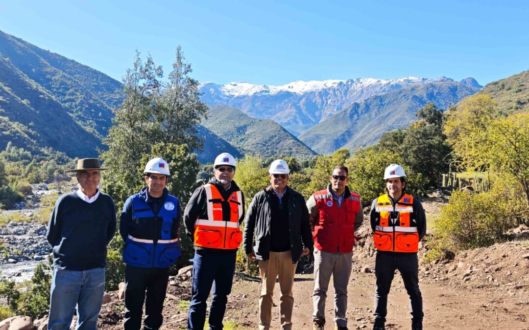 SEREMI MOP O’HIGGINS INSPECCIONA SONDAJES GEOLÓGICOS DEL FUTURO EMBALSE BOLLENAR EN LA PRECORDILLERA DE RENGO