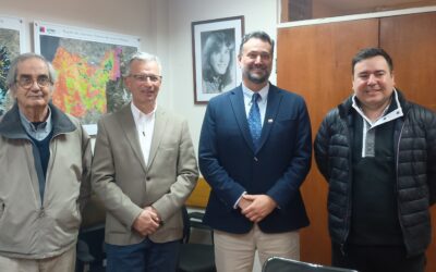 SEREMI DE AGRICULTURA VISITA NUESTRA SEDE Y EFECTÚA JORNADA DE TERRENO EN SECTOR BOLLENAR.