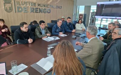 SUBSECRETARIO DE AGRICULTURA LLEGÓ A RENGO PARA CONOCER ANTECEDENTES DEL PROYECTO EMBALSE BOLLENAR.