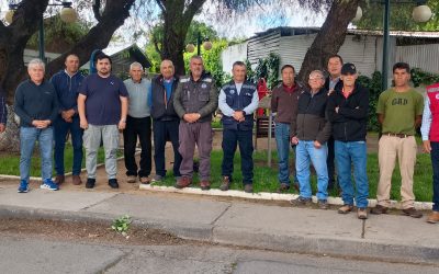 JUNTA DE VIGILANCIA DE LA PRIMERA SECCIÓN DEL RÍO CLARO DE RENGO INICIA EL TRABAJO EN TERRENO PARA LA TEMPORADA DE RIEGO 2026-2027